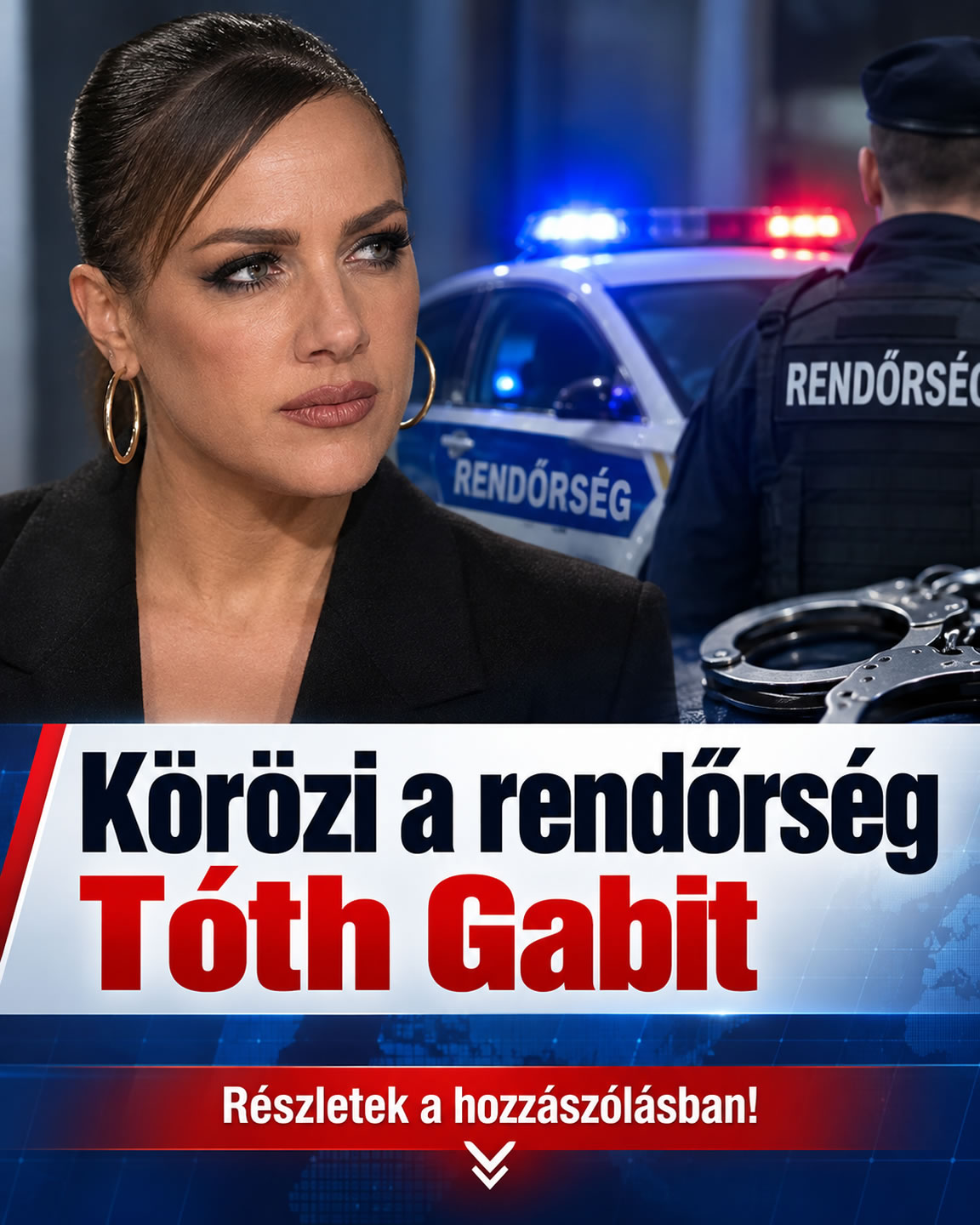 Körözi a rendőrség Tóth Gabit