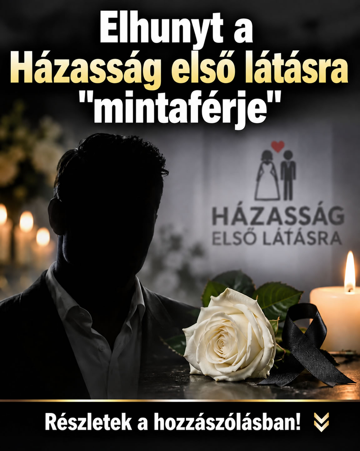 Elhunyt a Házasság első látásra mintaférje