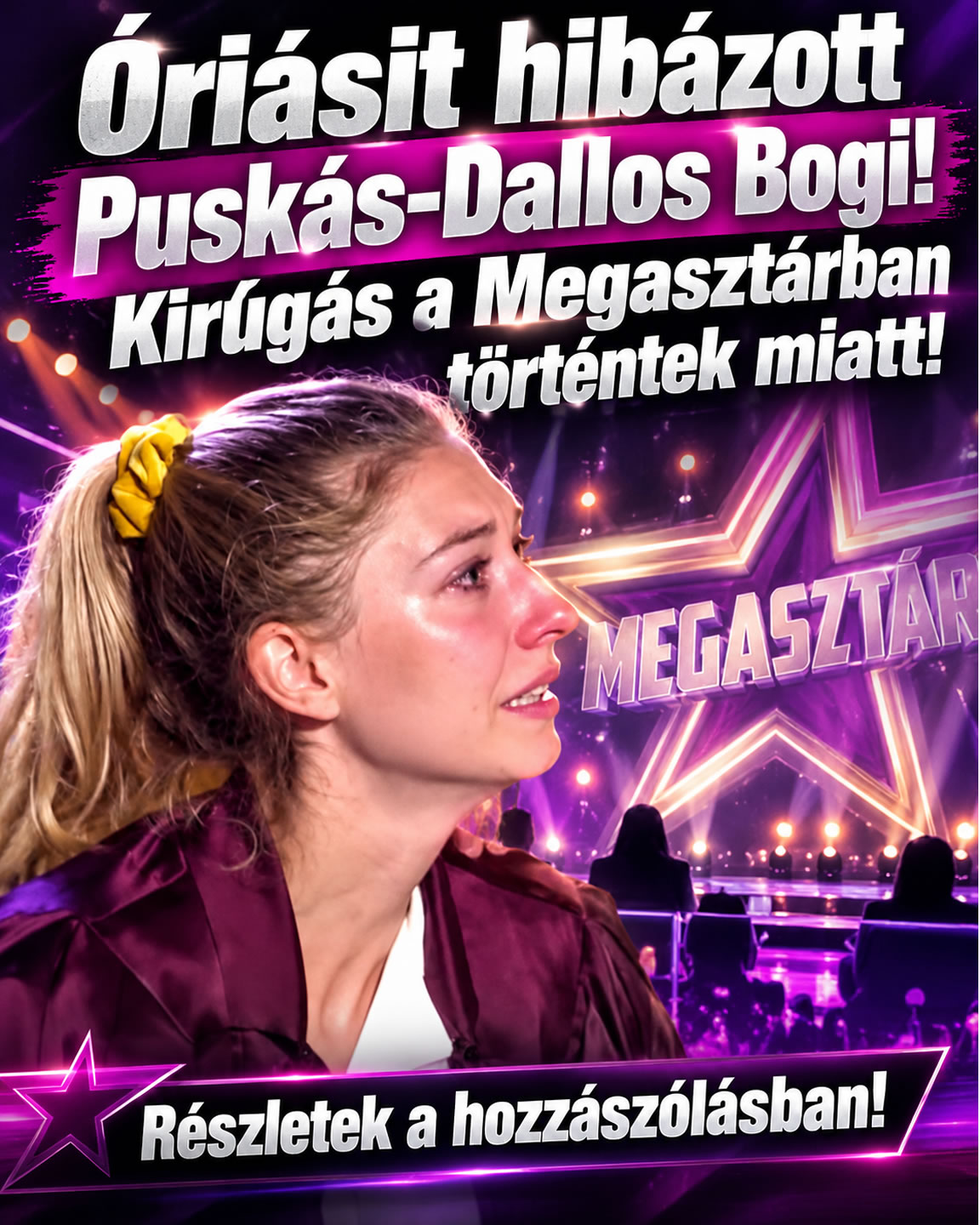 Óriásit hibázott Puskás-Dallos Bogi!