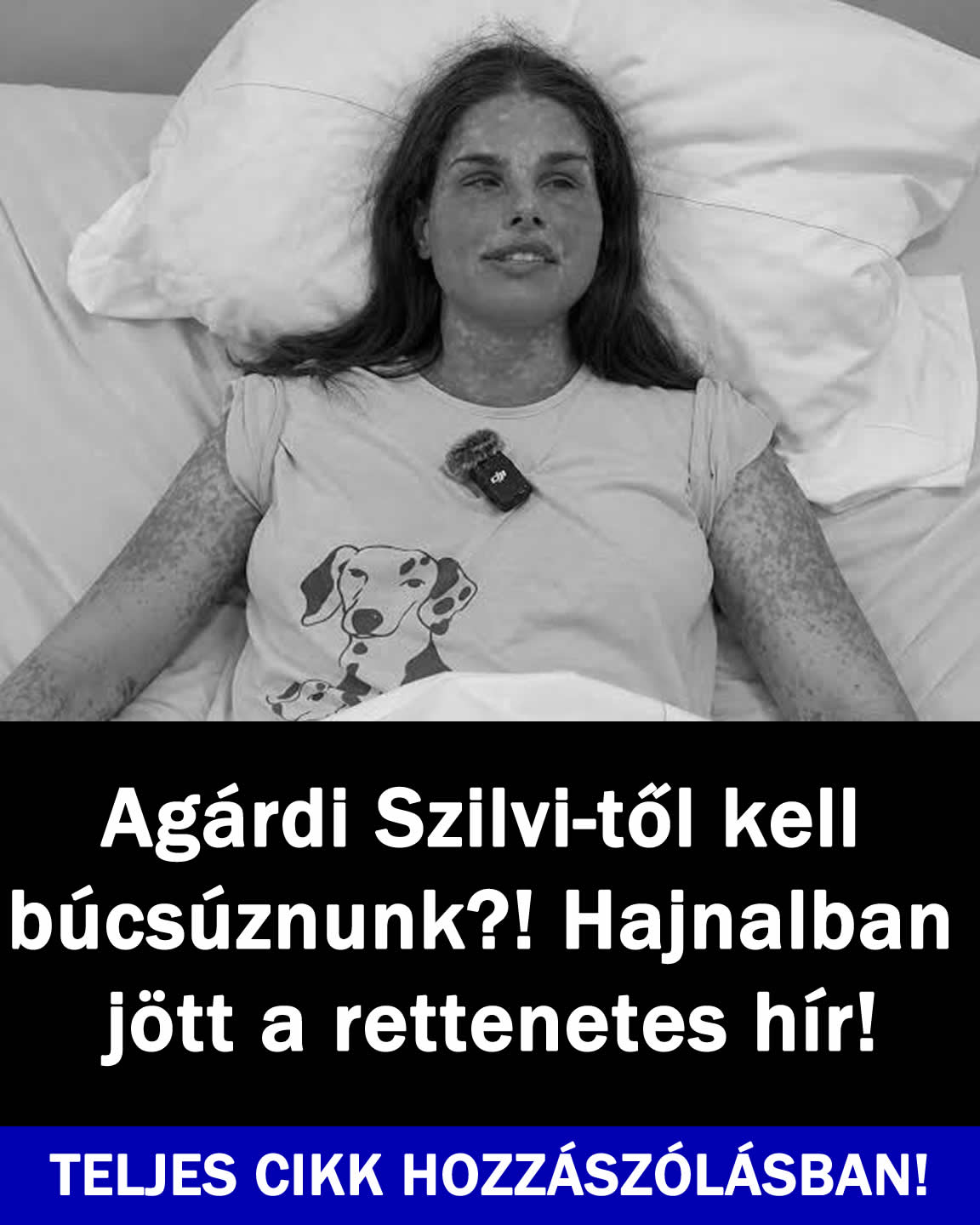 Hajnalban jött a rettenetes hír! Agárdi Szilvi-től kell búcsúznunk?!