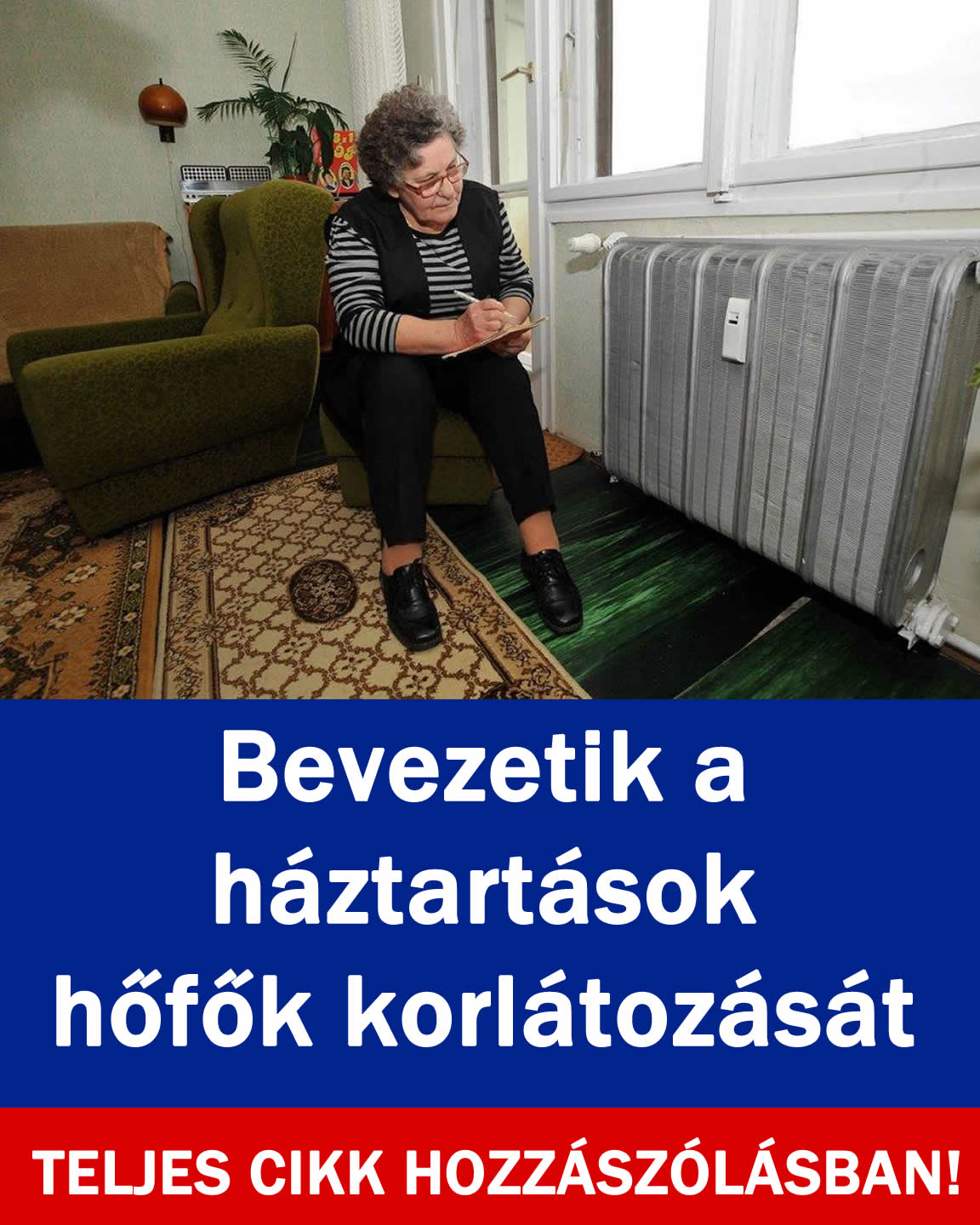 Bevezetik a háztartások hőfők korlátozását