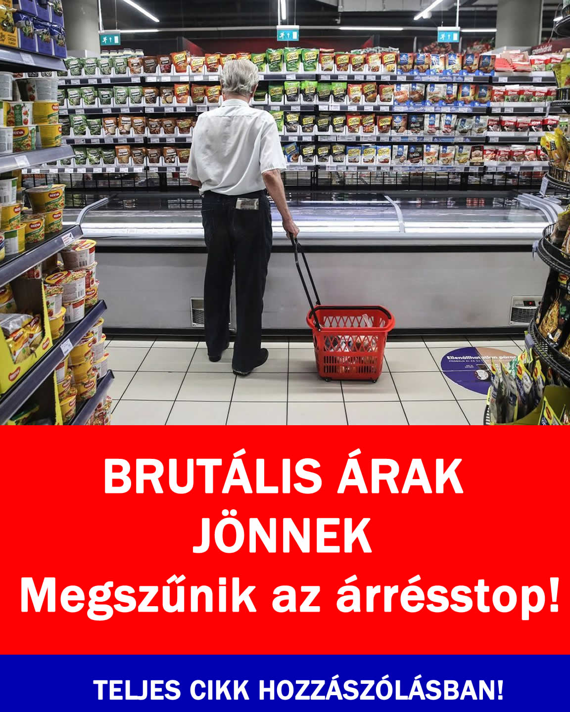 BRUTÁLIS ÁRAK JÖNNEK! Megszűnik az árrésstop