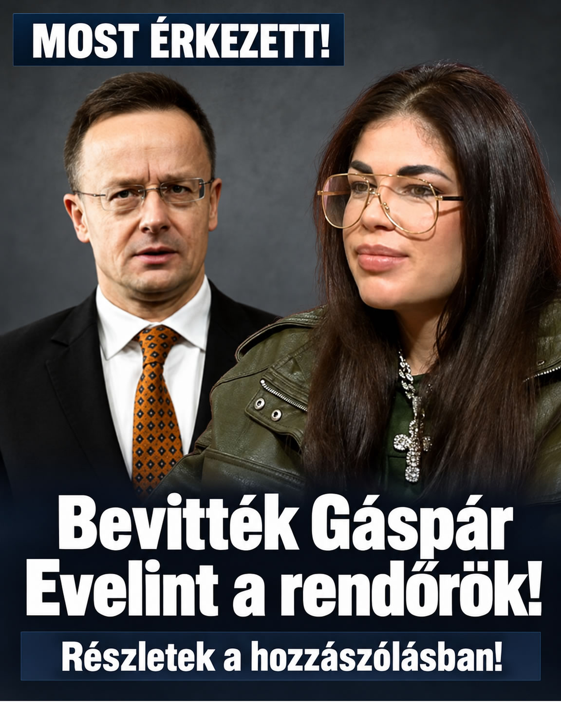 Bevitték Gáspár Evelint!