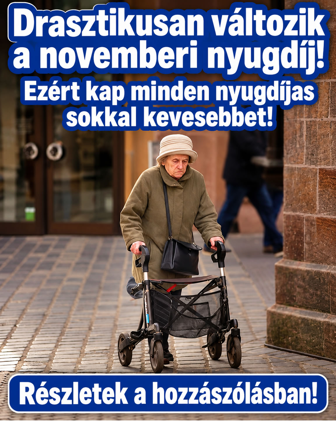 Ezért változik a novemberi nyugdíj!