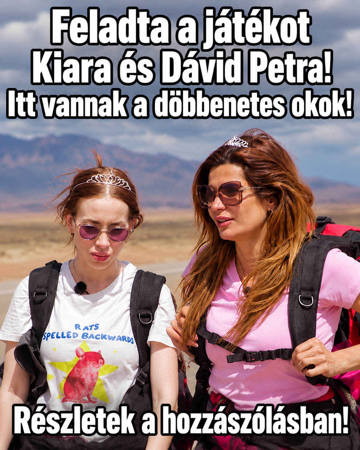Feladta a játékot Kiara és Dávid Petra!