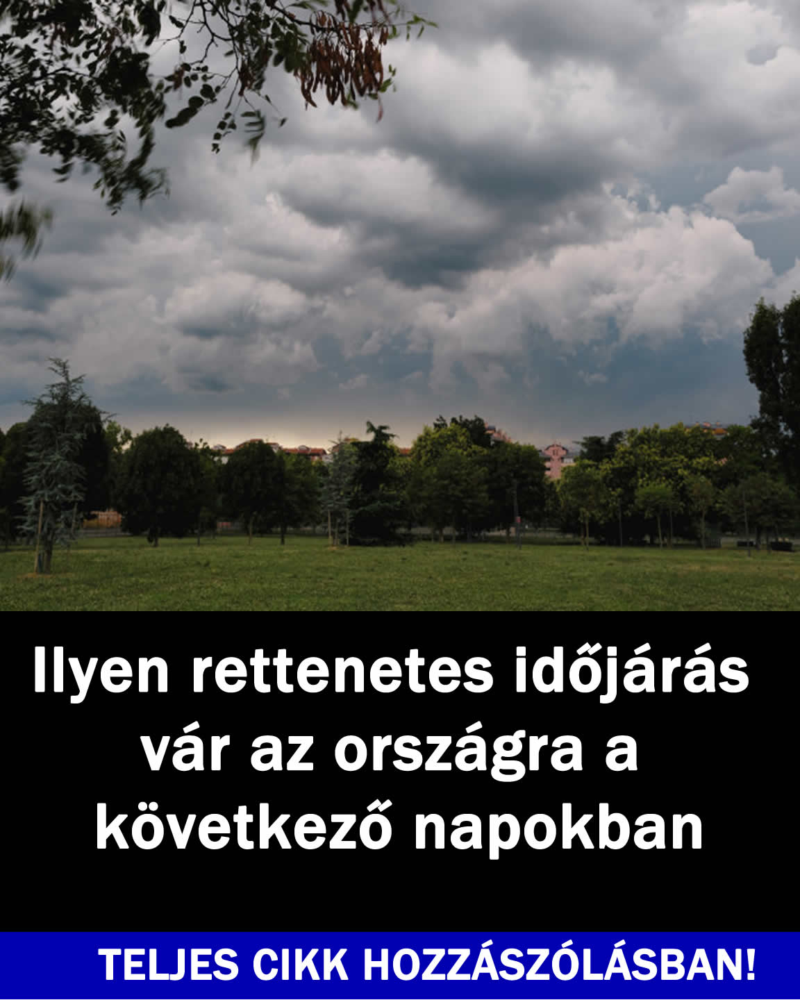 Ilyen rettenetes időjárás vár az országra