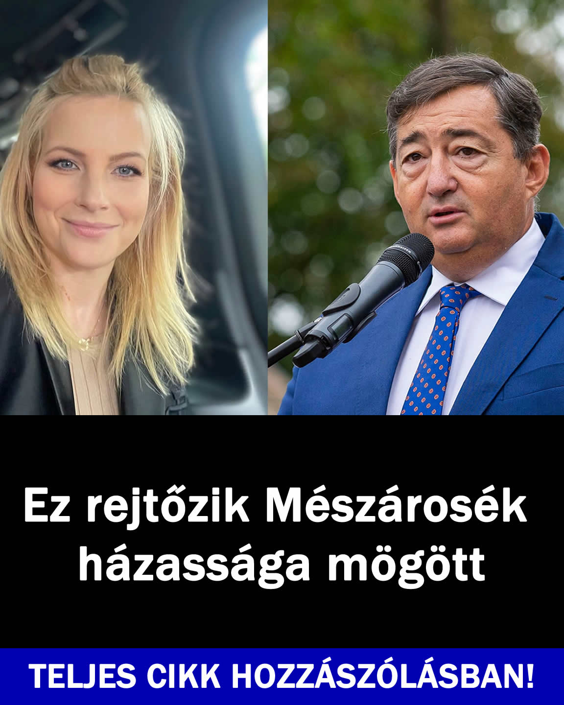 Ez rejtőzik Mészárosék házassága mögött